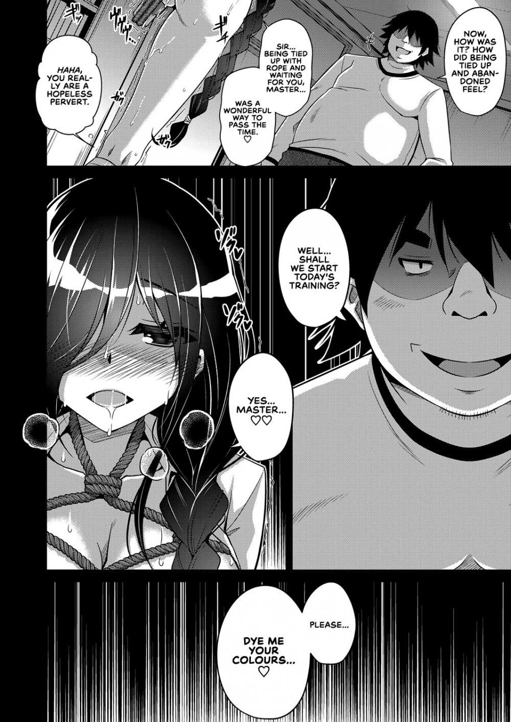 Hentai Manga Comic-A Bitch Rose Shrouded in Books-Read-3